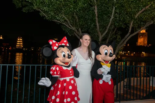 Alexis, Mickey, and Minnie